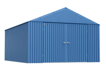 Load image into Gallery viewer, Arrow Elite Steel Storage Shed, 12x16, Blue Grey