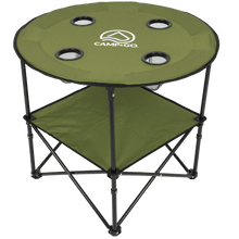 Load image into Gallery viewer, Camp &amp; Go 28&quot; Diameter Fabric Round Portable Table