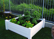 Load image into Gallery viewer, Garden Wizard Classic White Raised Bed Garden