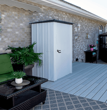 Load image into Gallery viewer, Spacemaker Patio Shed, 4x3, Flute Grey and Anthracite
