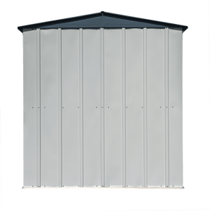 Arrow Spacemaker Patio Shed, 6x3, Flute Grey and Anthracite