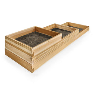 All Things Cedar 3-Step Tiered Garden Box