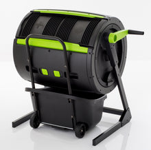 Load image into Gallery viewer, MAZE Two Stage Compost Tumbler With MAZE Composting Cart