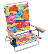 Load image into Gallery viewer, RIO Beach Classic 5-Position Lay-Flat Beach Chair