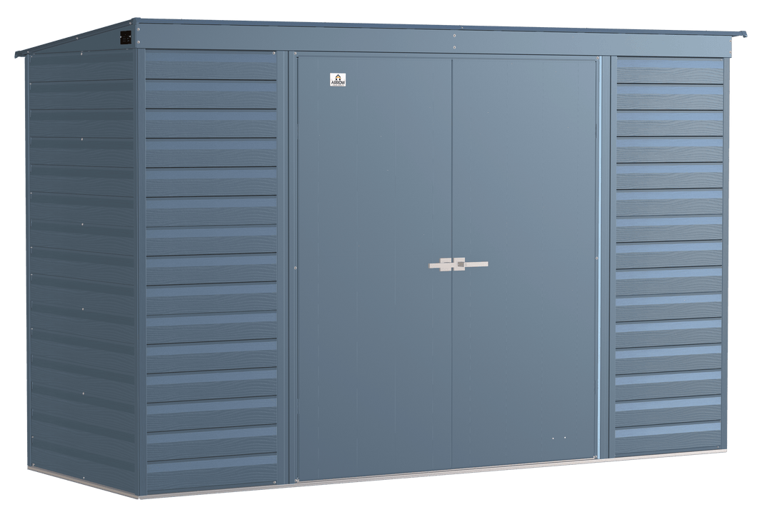 Arrow Select Steel Storage Shed, 10x4