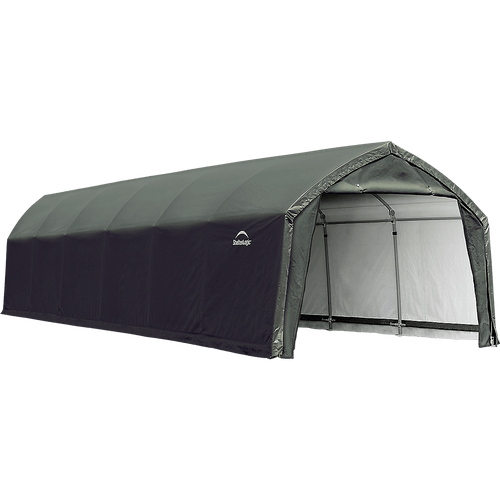 ShelterLogic AccelaFrame™ Garage, 12 ft. x 30 ft. x 9 ft. Standard PE 9 oz.