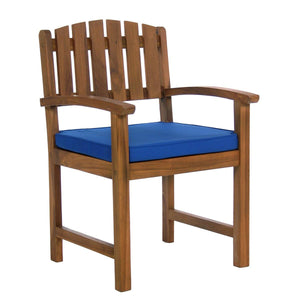All Things Cedar Teak Dining Chair - Storage Sheds Depot