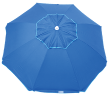 Load image into Gallery viewer, RIO 6.5ft Tilt Beach Umbrella with Integrated Sand Anchor