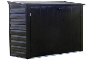 Arrow Versa-Shed™, 6x3, Locking Horizontal Storage Shelter, Onyx