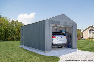 Sojag 12 x 30 ft Everest Garage in Charcoal